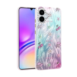 Samsung Galaxy A06 Kılıf Blade Aynalı Desenli Kapak - Desen 4