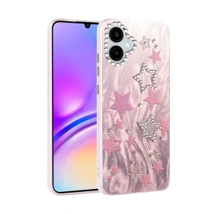 Samsung Galaxy A06 Kılıf Blade Aynalı Desenli Kapak - Desen 7