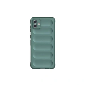 Samsung Galaxy A06 Kılıf Optimum Silikon - Koyu Yeşil