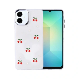 Samsung Galaxy A07 4g Fiyonk Desenli Kapak - Desen 9