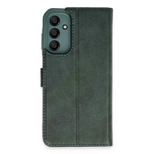 Samsung Galaxy A15 4g Kılıf Trend S Plus Kapaklı Kılıf - Yeşil