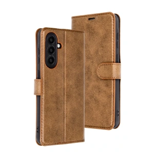 Samsung Galaxy A16 5g Kılıf Trend S Plus Kapaklı Kılıf - Taba