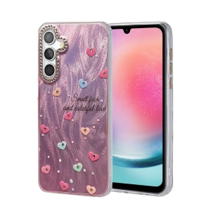 Samsung Galaxy A24 4g Kılıf Blade Aynalı Desenli Kapak - Desen 8