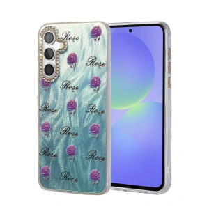 Samsung Galaxy A36 Kılıf Blade Aynalı Desenli Kapak - Desen 9