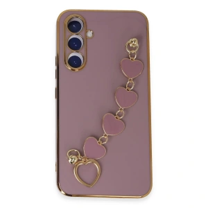 Samsung Galaxy A54 5g Kılıf Esila Silikon - Mor