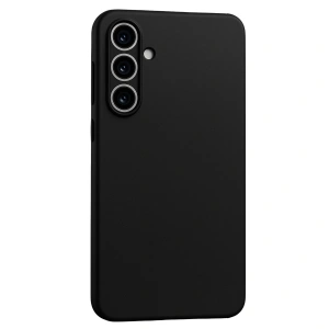 Samsung Galaxy A55 5g Kılıf First Silikon - Siyah
