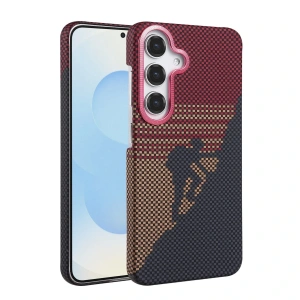 Samsung Galaxy A55 5g Vega Magsafe Kapak - Kırmızı