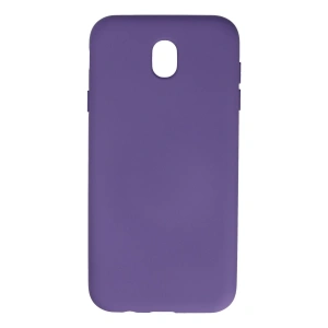 Samsung Galaxy J7 Pro / J730 Kılıf Nano İçi Kadife Silikon - Mor