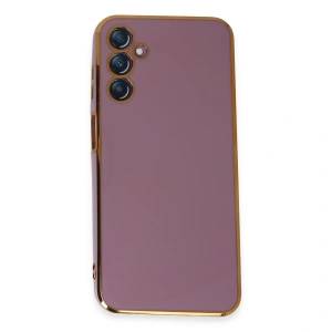 Samsung Galaxy M14 5g Kılıf Volet Silikon - Mor