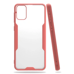 Samsung Galaxy M31 Kılıf Platin Silikon - Pembe