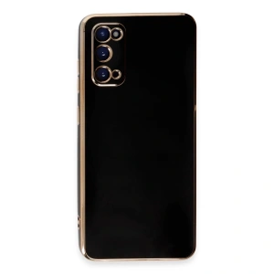 Samsung Galaxy S20 Kılıf Volet Silikon - Siyah