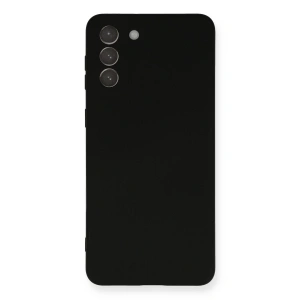 Samsung Galaxy S21 Plus Kılıf Nano İçi Kadife Silikon - Siyah