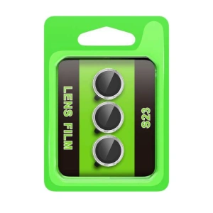 Samsung Galaxy S23 Raze Metal Kamera Lens - Gümüş