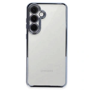 Samsung Galaxy S24 Fe Kılıf Razer Lensli Silikon - Lacivert