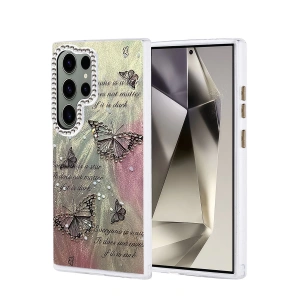 Samsung Galaxy S24 Ultra Kılıf Blade Aynalı Desenli Kapak - Desen 6