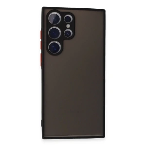 Samsung Galaxy S24 Ultra Kılıf Montreal Silikon Kapak - Siyah