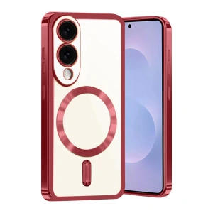 Samsung Galaxy S25 Edge Kross Magneticsafe Kapak - Kırmızı