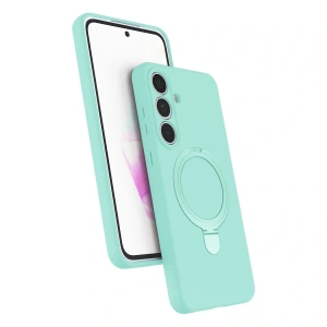 Samsung Galaxy S25 Fe Regal Magsafe Standlı Kapak - Su Yeşili