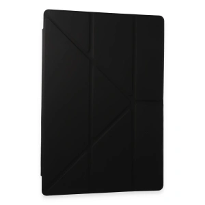 Samsung Galaxy Tab A9 Plus Kılıf Kalemlikli Mars Tablet Kılıfı - Siyah