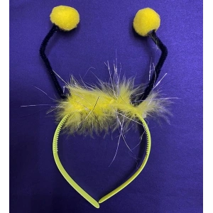 Sarı Ponponlu Gösteriler İçin Plastik Arı Maya Tacı