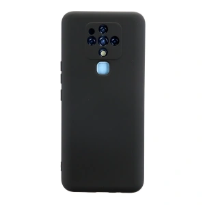 Tecno Camon 16 Kılıf Nano İçi Kadife Silikon - Siyah
