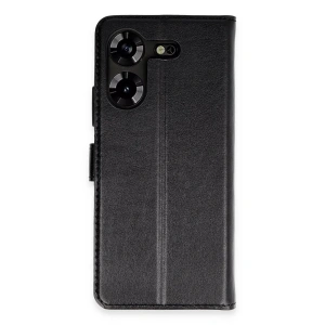 Tecno Pova 5 Kılıf Trend S Plus Kapaklı Kılıf - Siyah