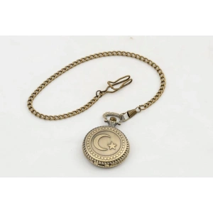 Türk Bayraklı Köstekli Saat Alk2605