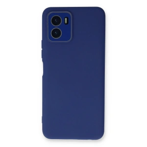 Vivo Y15s Kılıf Lansman Glass Kapak - Sky Blue