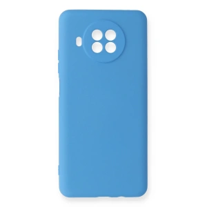 Xiaomi Mi 10t Lite Kılıf Nano İçi Kadife Silikon - Mavi