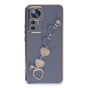 Xiaomi Mi 12t Pro Kılıf Esila Silikon - Gri