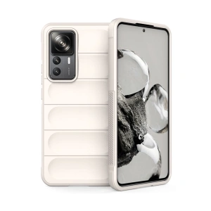 Xiaomi Mi 12t Pro Kılıf Optimum Silikon - Krem