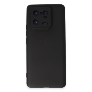Xiaomi Mi 13 Pro Kılıf Nano İçi Kadife Silikon - Siyah