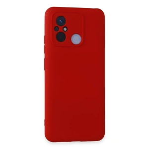 Xiaomi Redmi 12c Kılıf Nano İçi Kadife Silikon - Kırmızı