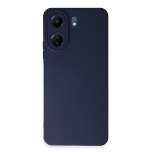 Xiaomi Redmi 13c Kılıf Nano İçi Kadife Silikon - Lacivert