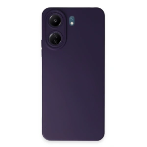 Xiaomi Redmi 13c Kılıf Nano İçi Kadife Silikon - Mor