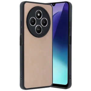 Xiaomi Redmi 14c Kılıf Aras Deri Kapak - Pudra