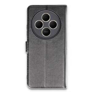 Xiaomi Redmi 14c Kılıf Trend S Plus Kapaklı Kılıf - Siyah