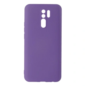 Xiaomi Redmi 9 Kılıf Nano İçi Kadife Silikon - Mor