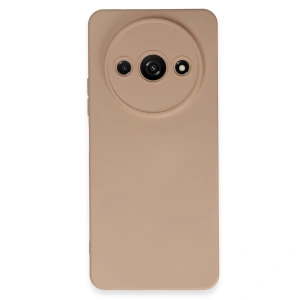Xiaomi Redmi A3 4g Kılıf Nano İçi Kadife Silikon - Pudra