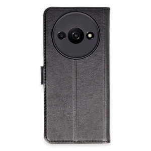 Xiaomi Redmi A3 4g Kılıf Trend S Plus Kapaklı Kılıf - Siyah