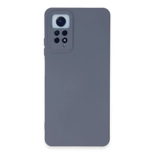 Xiaomi Redmi Note 12 Pro 4g Kılıf Nano İçi Kadife Silikon - Gri