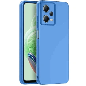 Xiaomi Redmi Note 12 Pro 5g Kılıf Nano İçi Kadife Silikon - Mavi