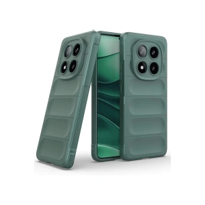 Xiaomi Redmi Note 14 Pro 4g Kılıf Optimum Silikon - Koyu Yeşil