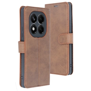 Xiaomi Redmi Note 14 Pro 5g Kılıf Trend S Plus Kapaklı Kılıf - Taba