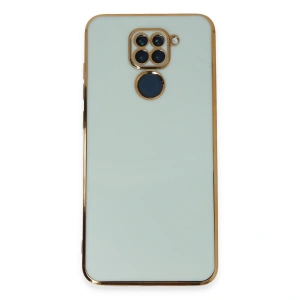 Xiaomi Redmi Note 9 Kılıf Volet Silikon - Açık Yeşil