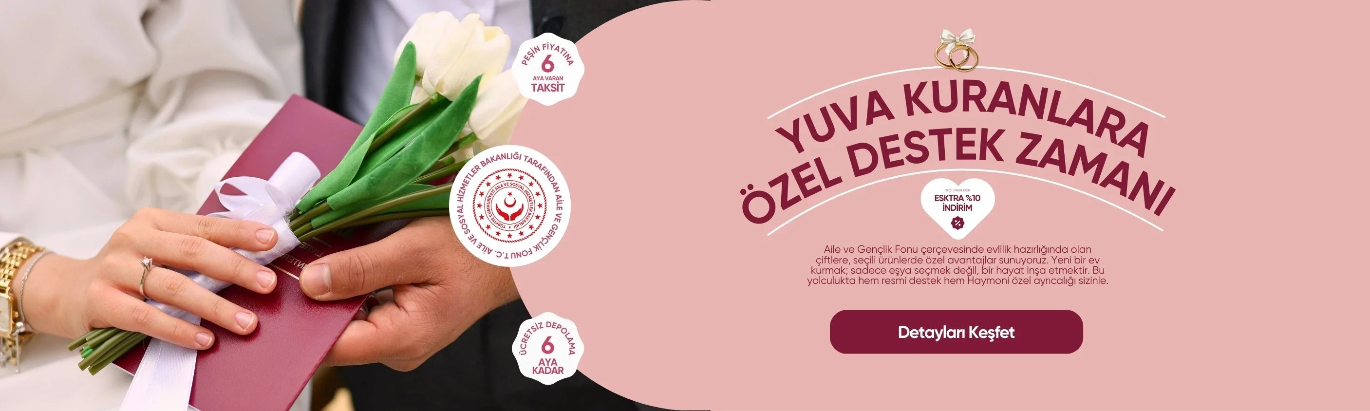 yuva kuran gençlere destek