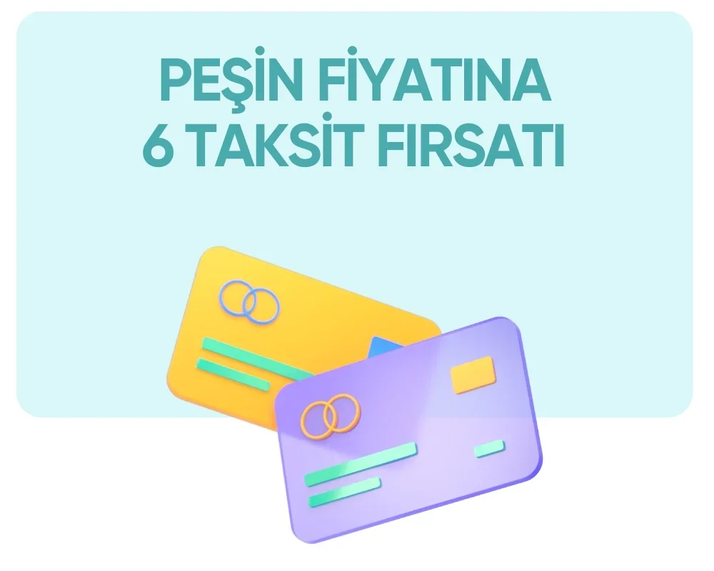 Peşin Fiyatına 6 Taksit Fırsatı