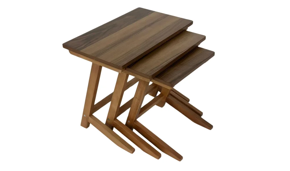 Almina Ceviz Zigon Sehpa