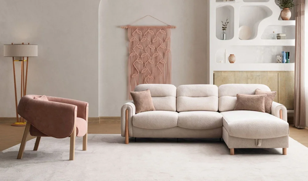 Bonna Dinlenmeli Köşe Koltuk Takımı