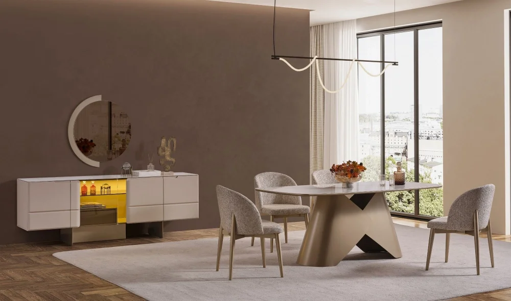 Oslo Luxury Yemek Odası Takımı